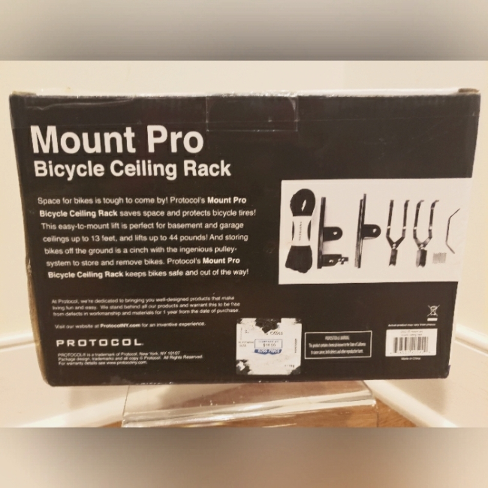 NIB - Mount Pro Bicycle Celing Rack - Picture 3 of 3